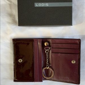 Lodi card wallet with keychain
